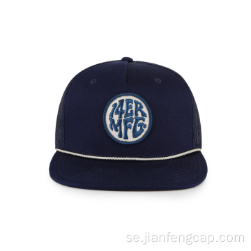 Sommar mens mesh hatt snapback hatt anpassad logotyp